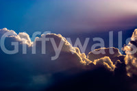 A high-quality serene sunrise wall mural for walls.

