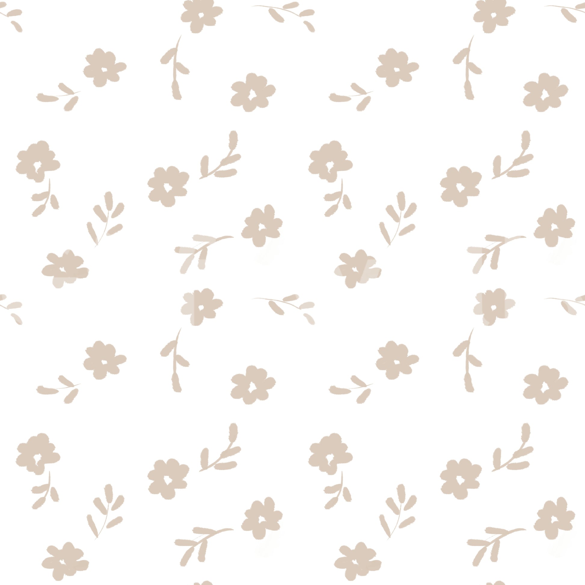 A high-quality serene flower wall mural for walls.

