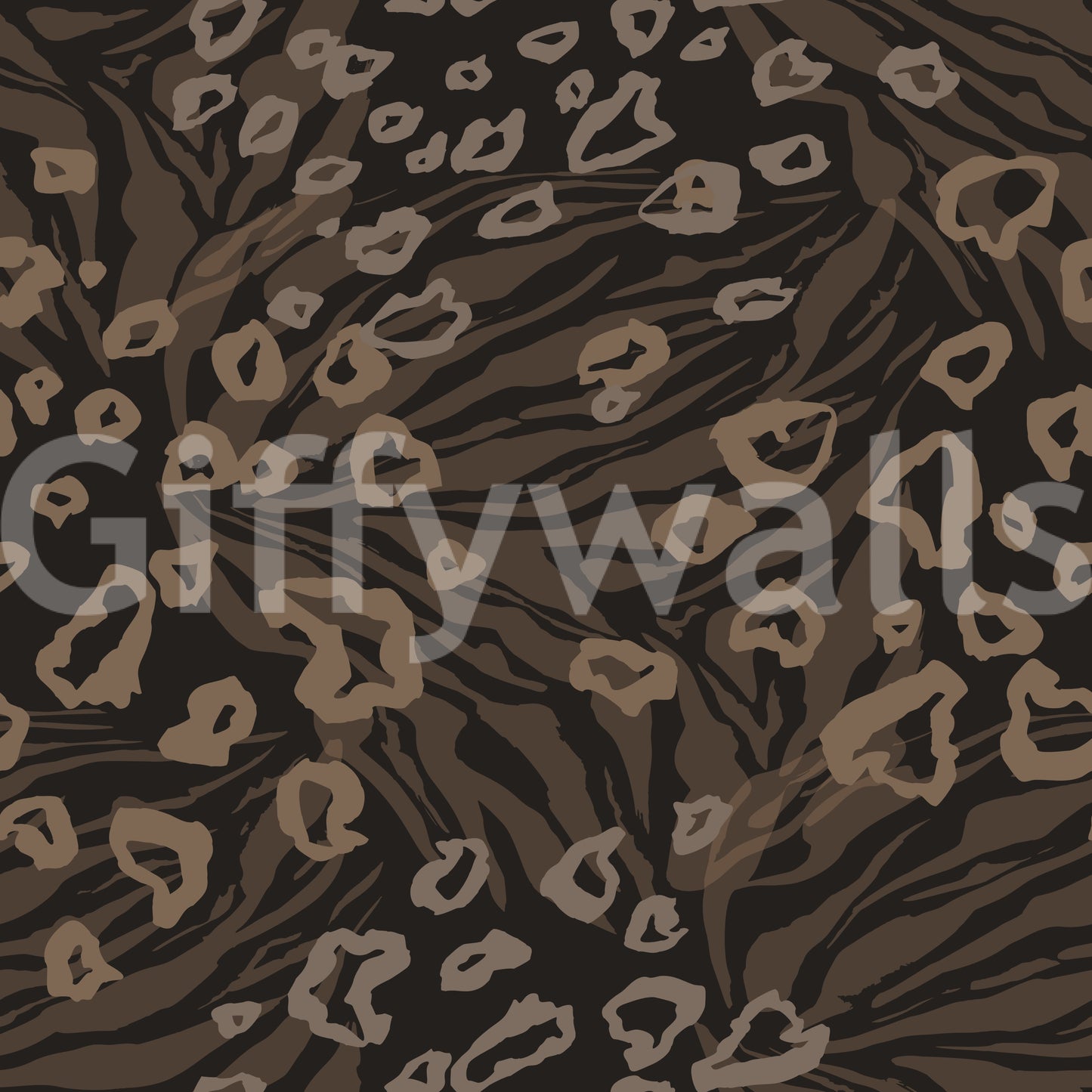 A high-quality exotic forest wall mural for walls.

