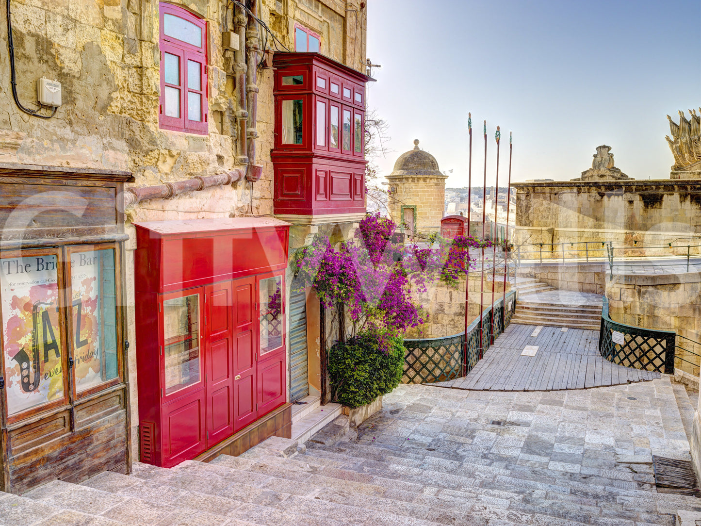 Valletta's Charm Wall Mural