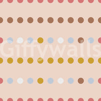 A high-quality minimalist dot wall mural for walls.

