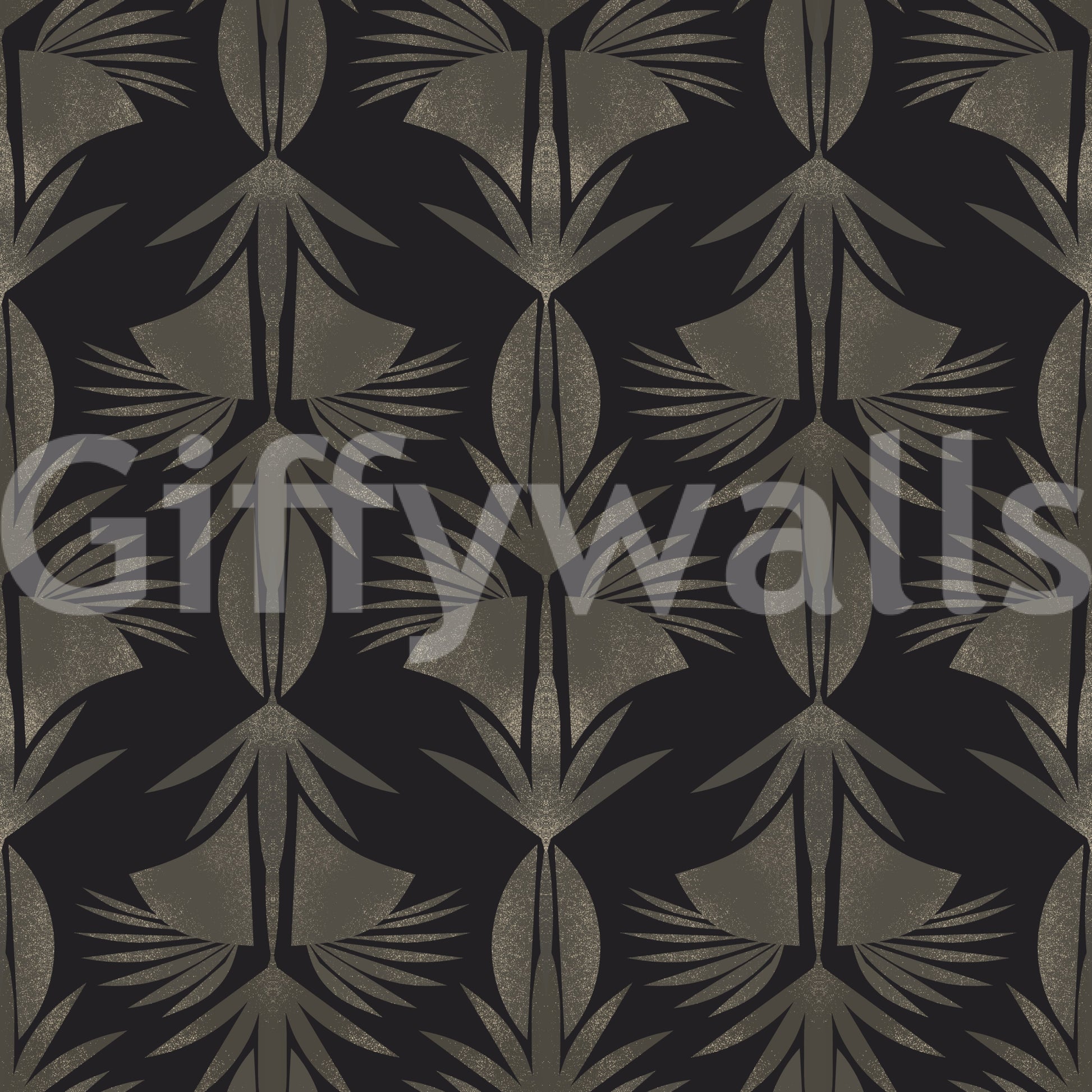 A high-quality serene leaf wall mural for walls.

