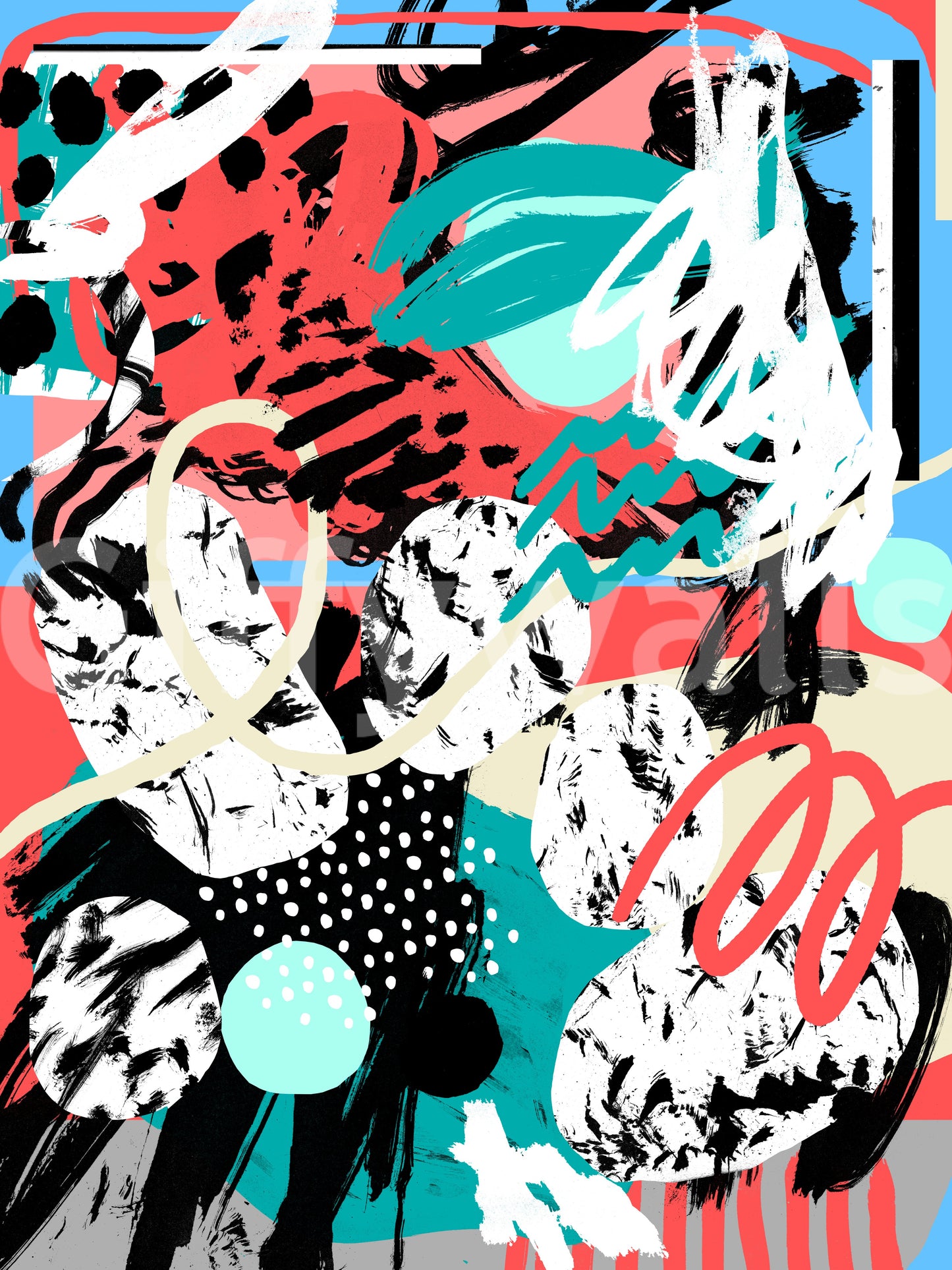 A high-quality serene moon wall mural for walls.