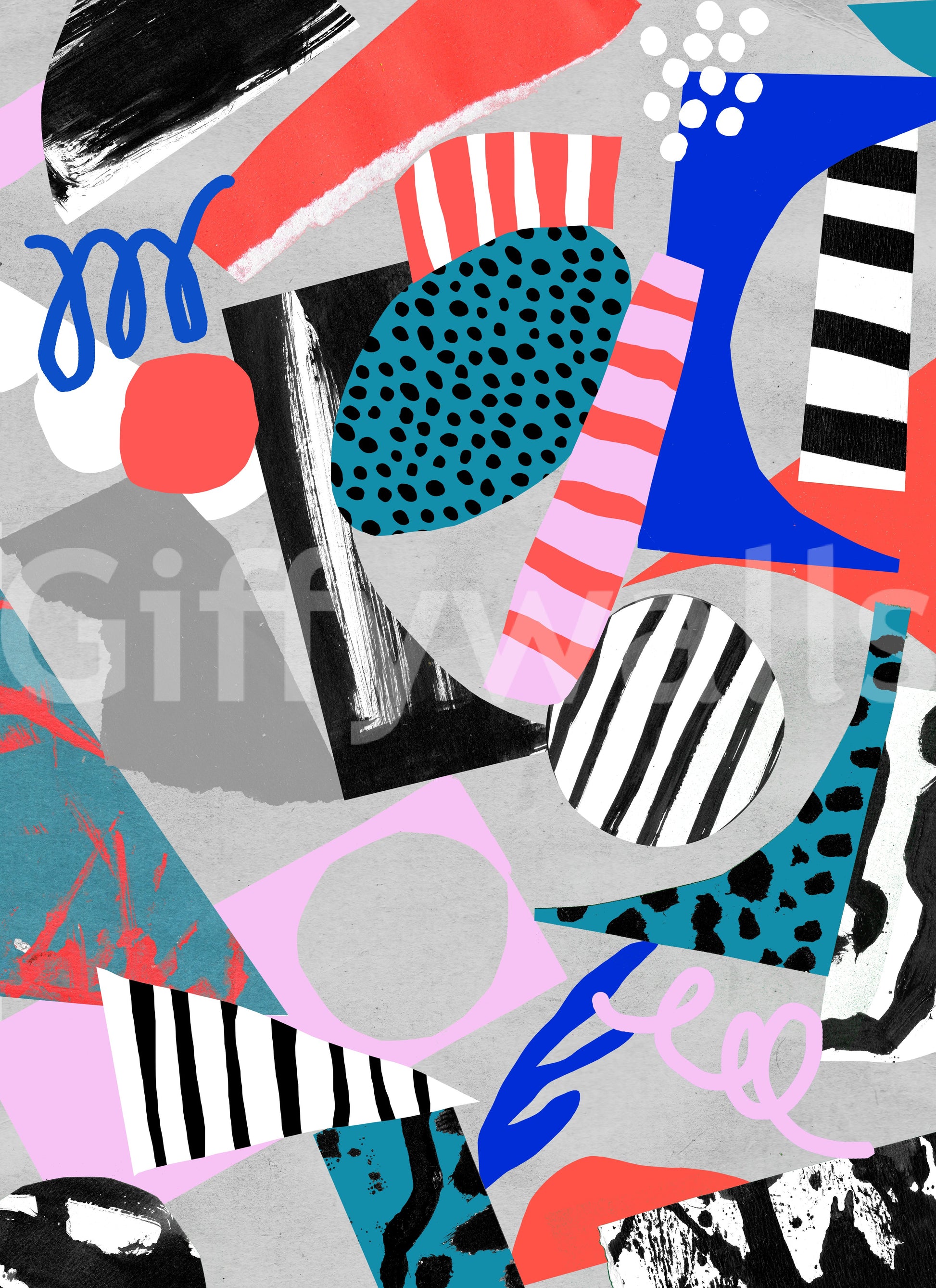 A high-quality minimalist wall mural for walls.

