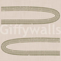 A high-quality minimalist arch wall mural for walls.

