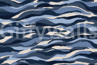 A high-quality serene ocean wall mural for walls.