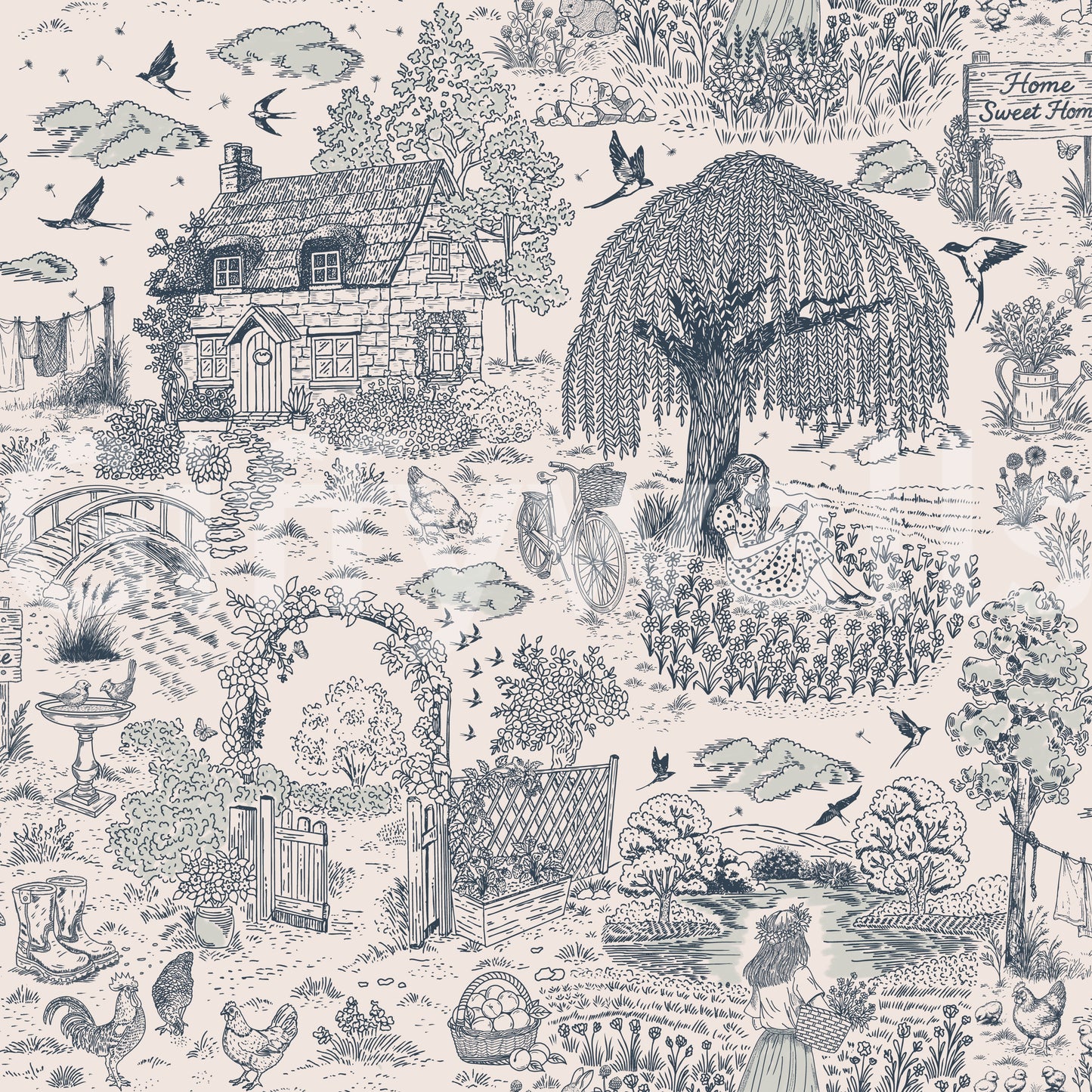 Home Sweet Home Wallpaper⁠