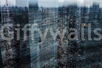 Ruby Deco Radiance wallpaper creating a striking, sophisticated accent wall.