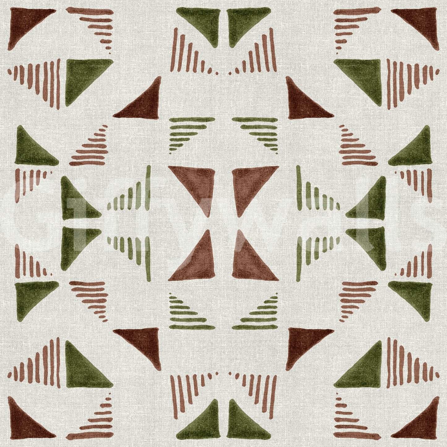 Triangles Composition Forest Wallpaper⁠