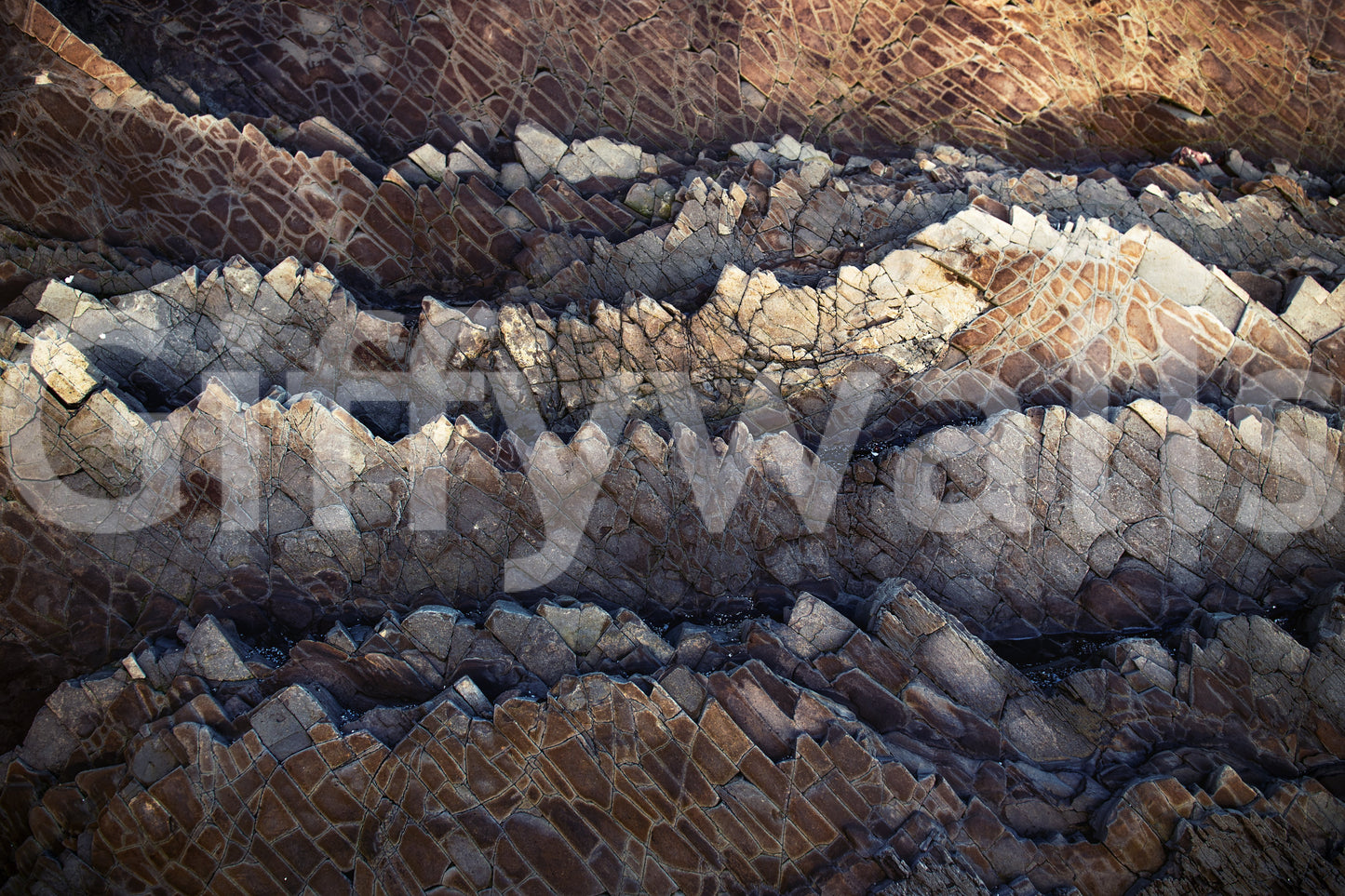 Stratified Stone Wall Mural -2226347