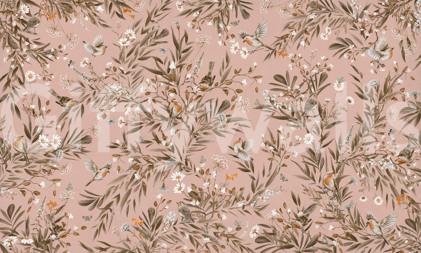 Whispering Woods Wallpaper Wall Mural