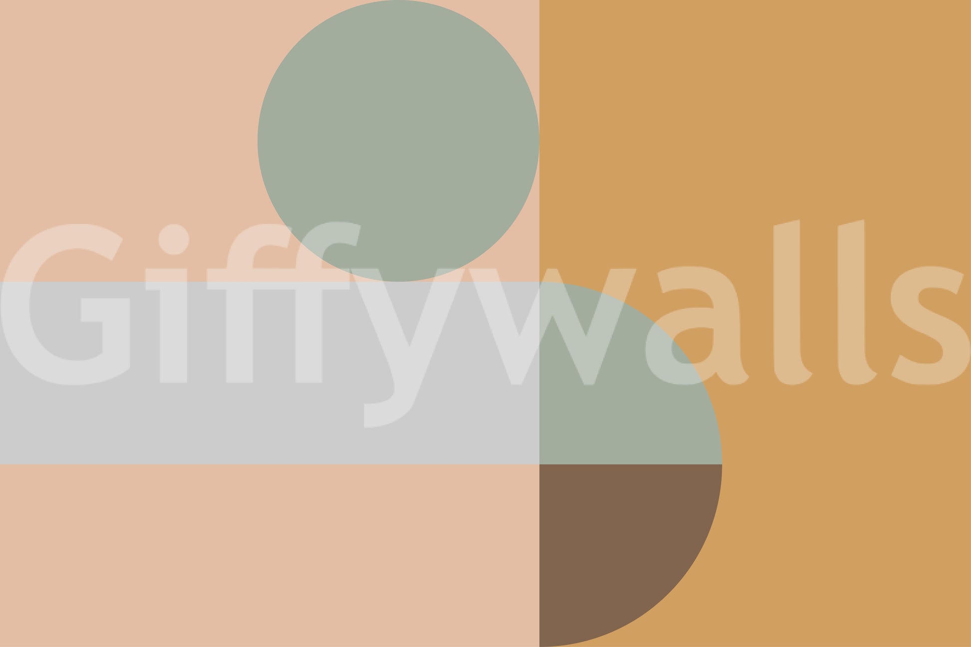 Pastel Spring mural wallpaper, light-filled artwork for calm interiors wall mural.