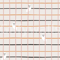 Alternating Halloween stripes evoking a fun, eerie seasonal feel.