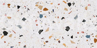 Seamless Terrazzo Chic pattern mural, perfect modern statement.