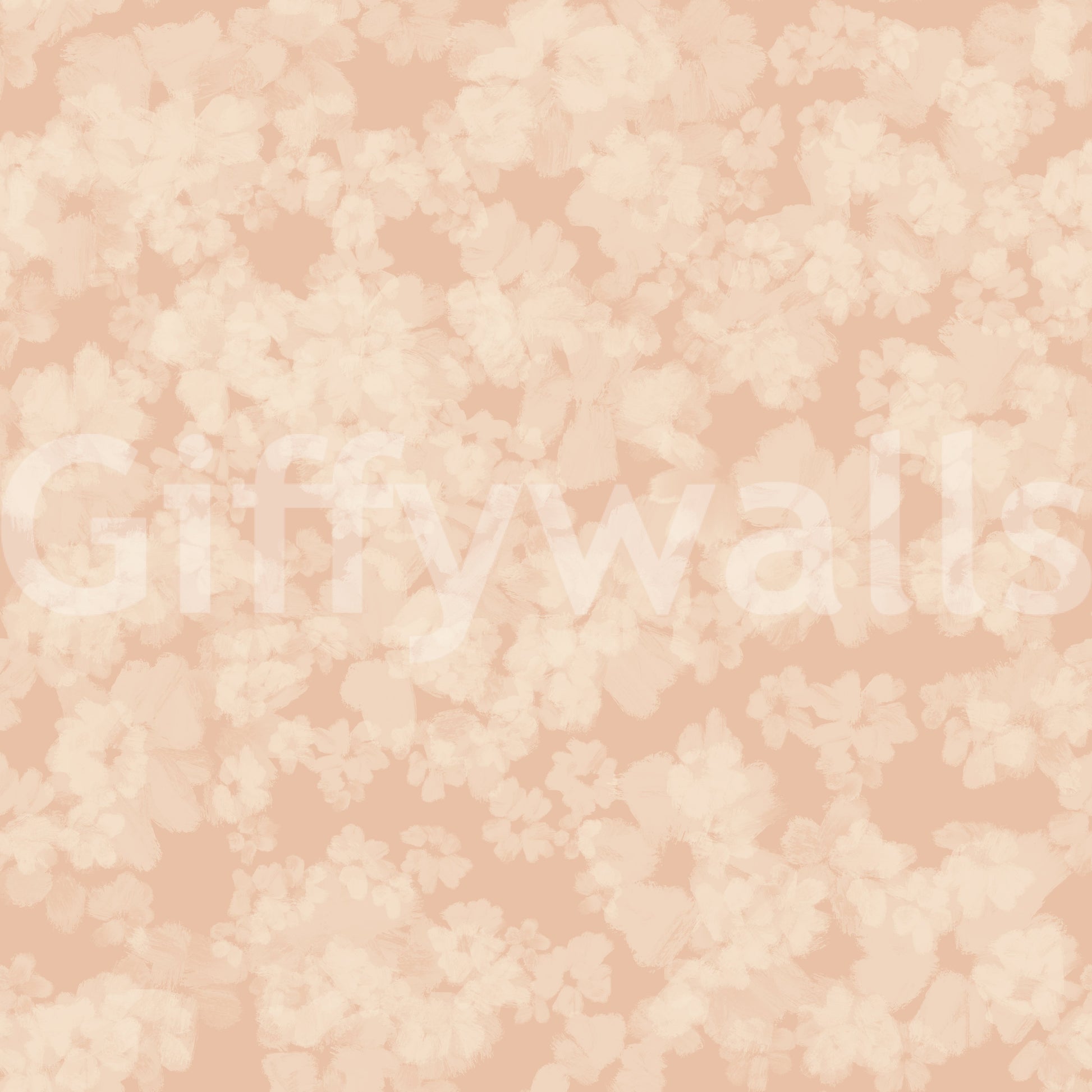 Soft warm background featured in Blush Bloom Brushstrokes print.