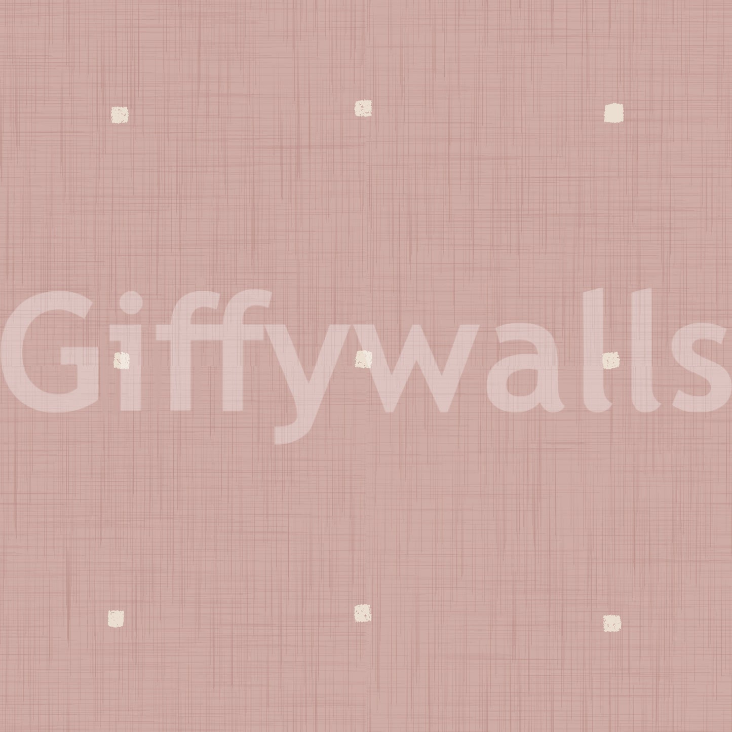Subtle woven pattern Dusty Rose Grid wallpaper for walls gentle rose shade