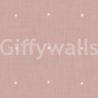 Subtle woven pattern Dusty Rose Grid wallpaper for walls gentle rose shade