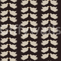 Romantic Doves pattern wallcovering, a timeless symbol of unity and peace.