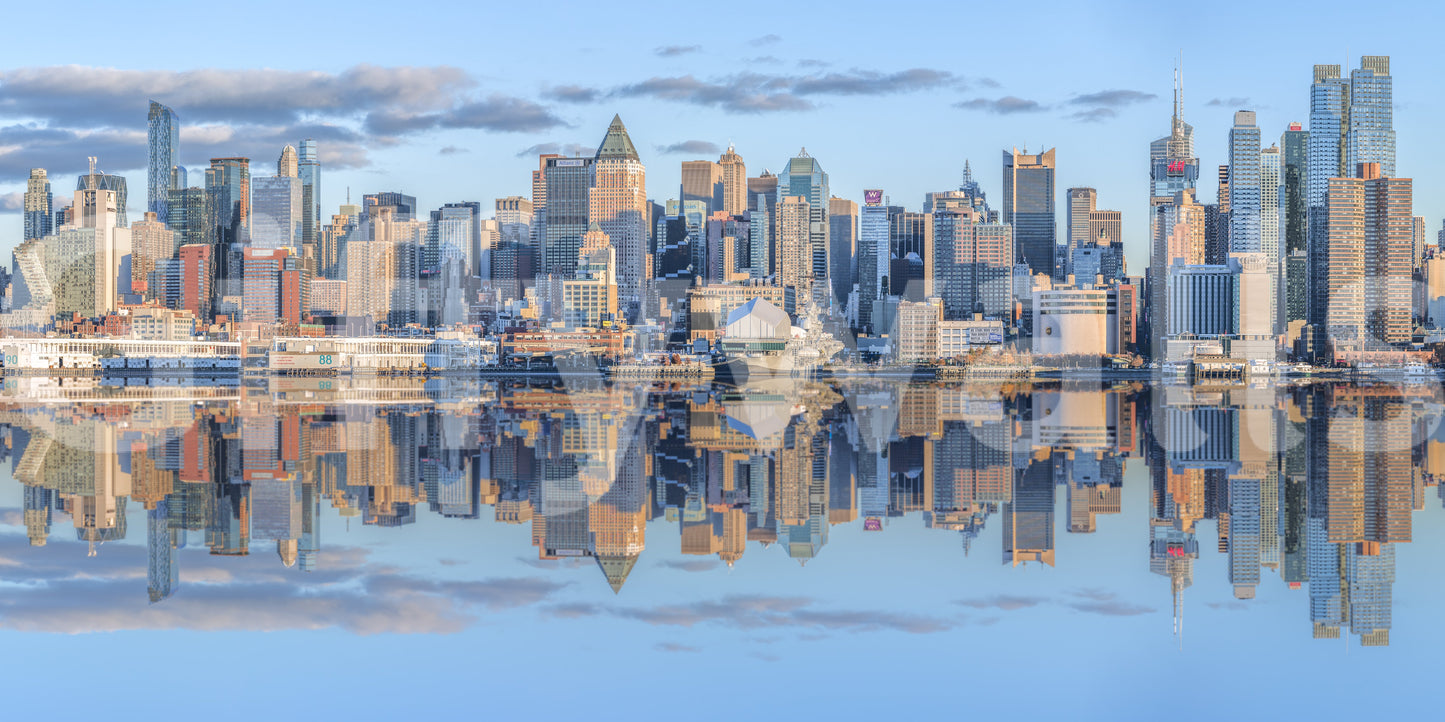 Lower Manhattan skyline Wall Mural