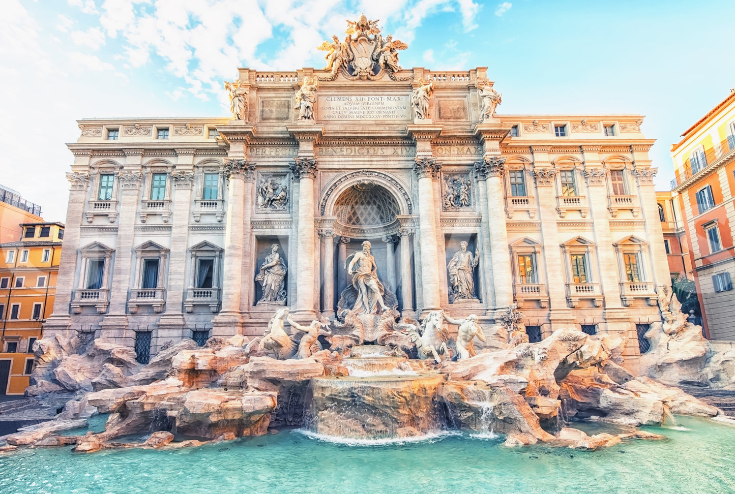 Trevi's Turquoise Dream Wall Mural