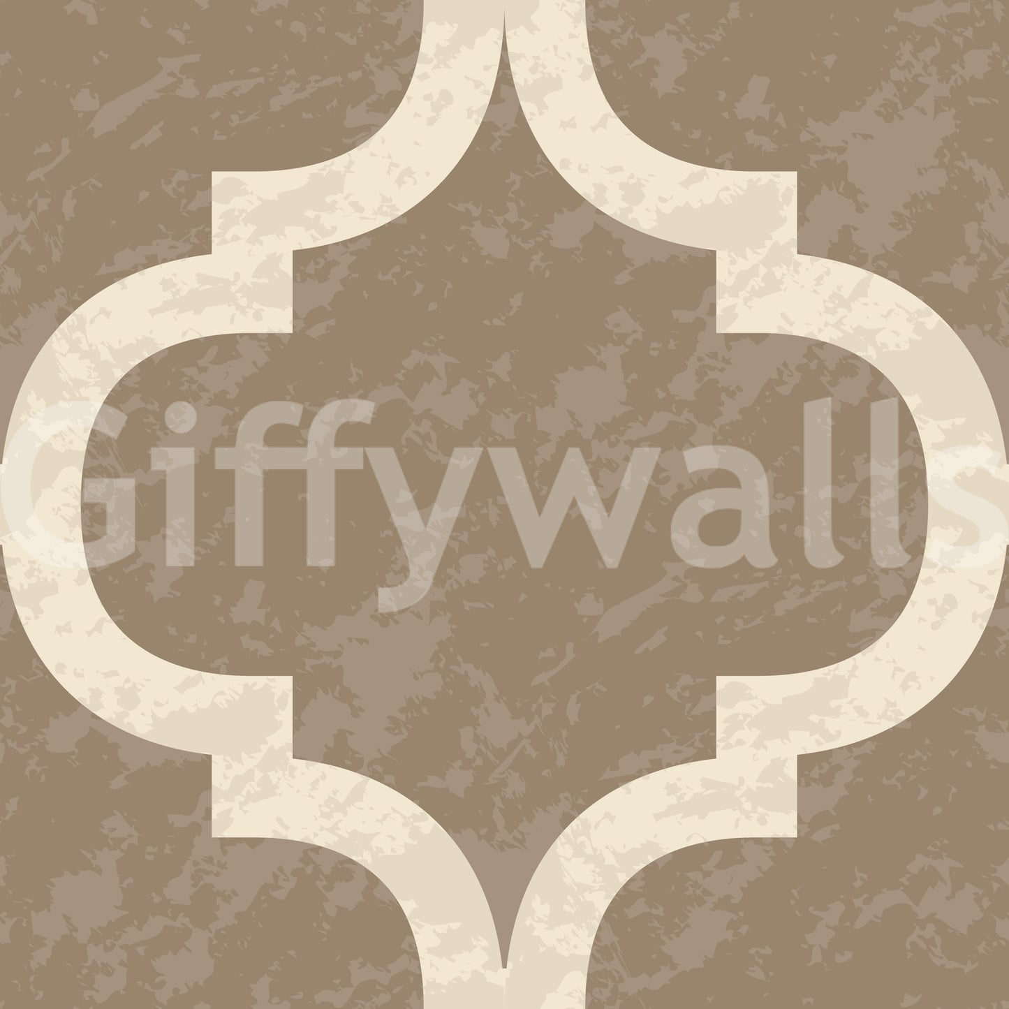 Moroccan Ogee - Burnished Brass Wallpaper⁠