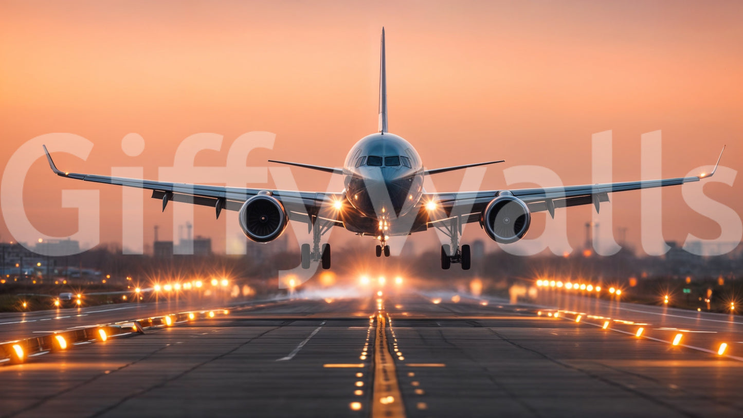 Sunrise Arrival Wall Mural