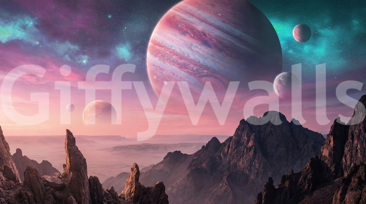 Cosmic Canyon Dreams Wall Mural