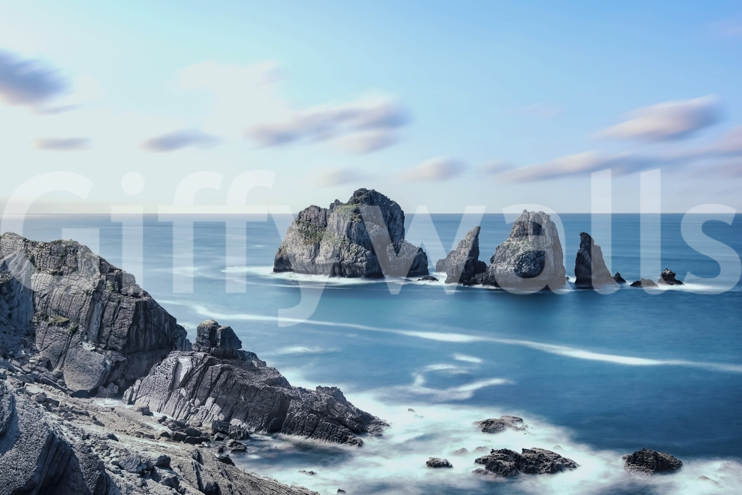 Ethereal Coastline Wall Mural