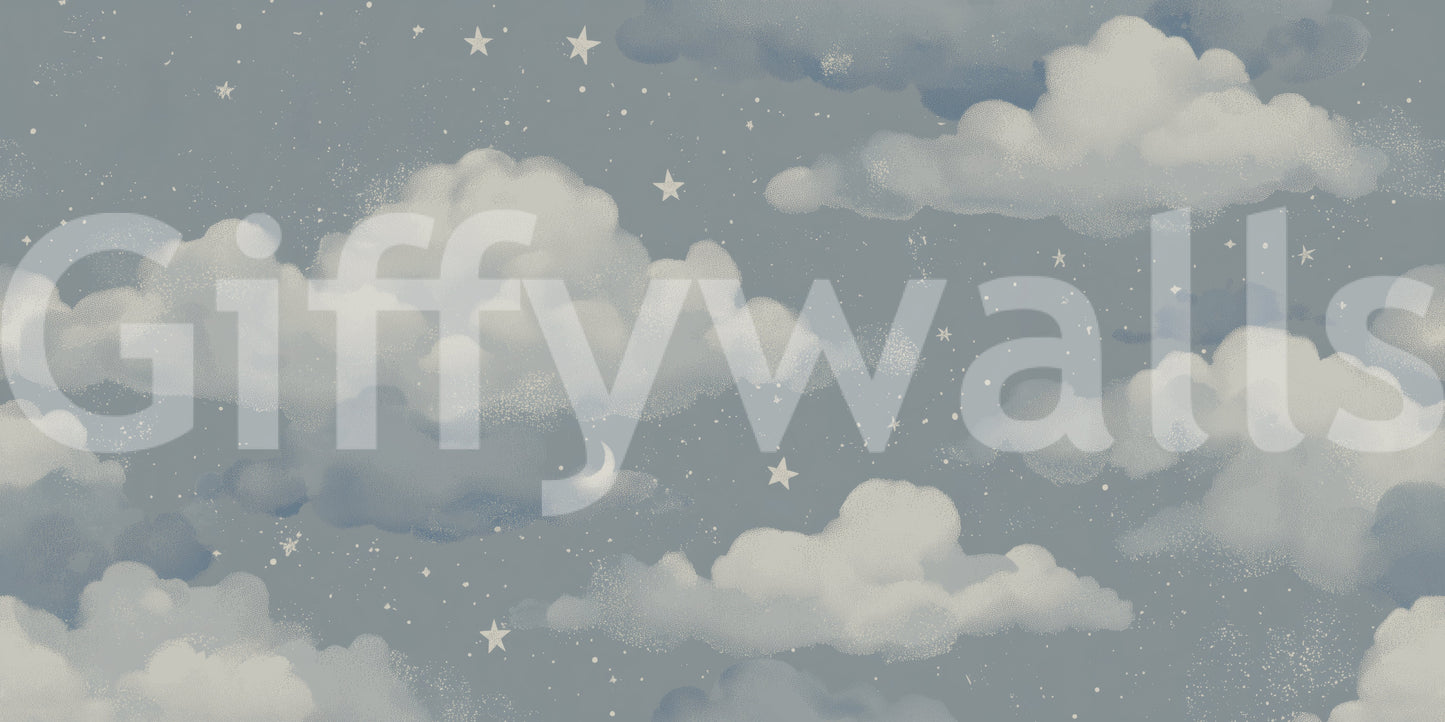 Sweet Dreams – Blue Wall Mural