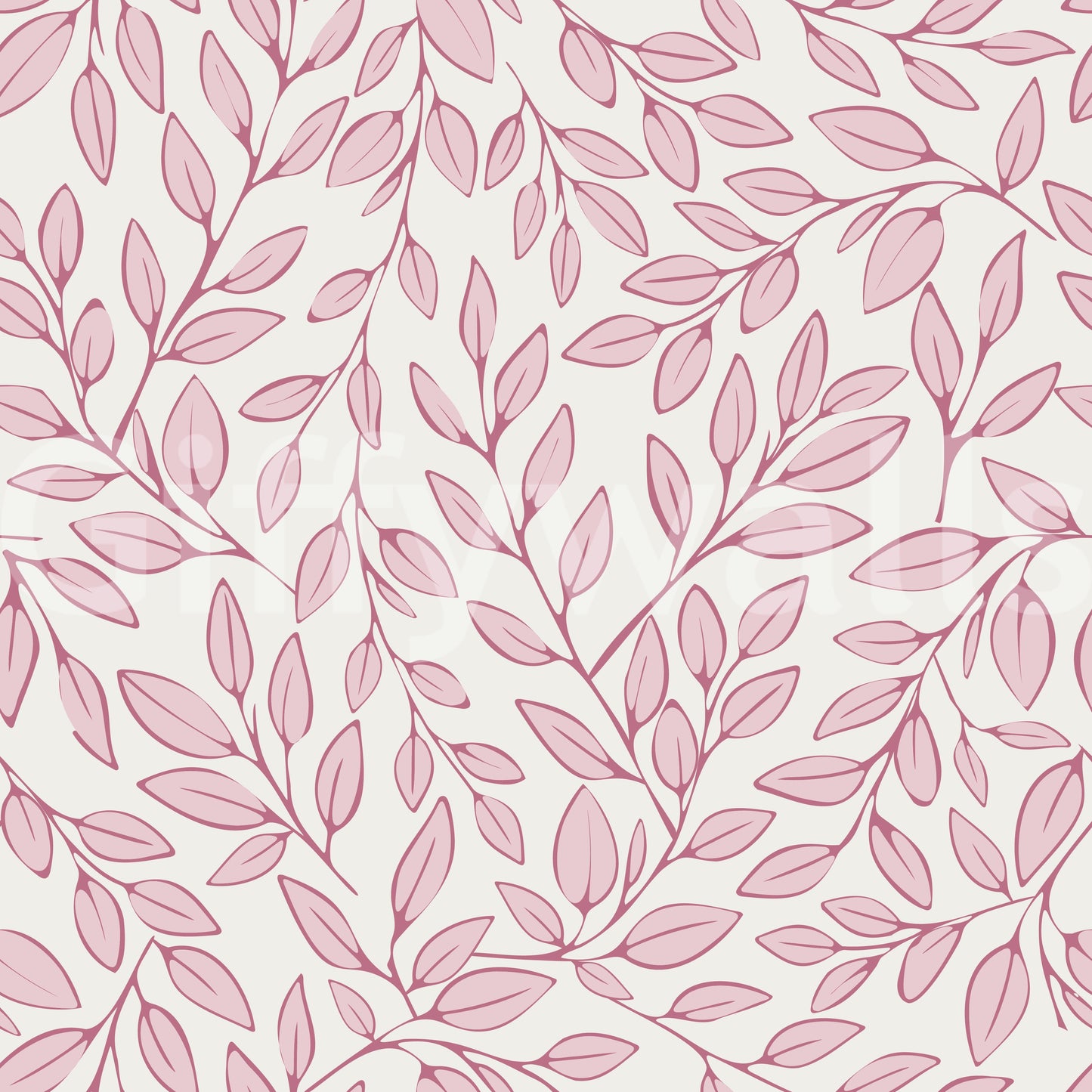 Dusty Rose Vines Wallpaper⁠