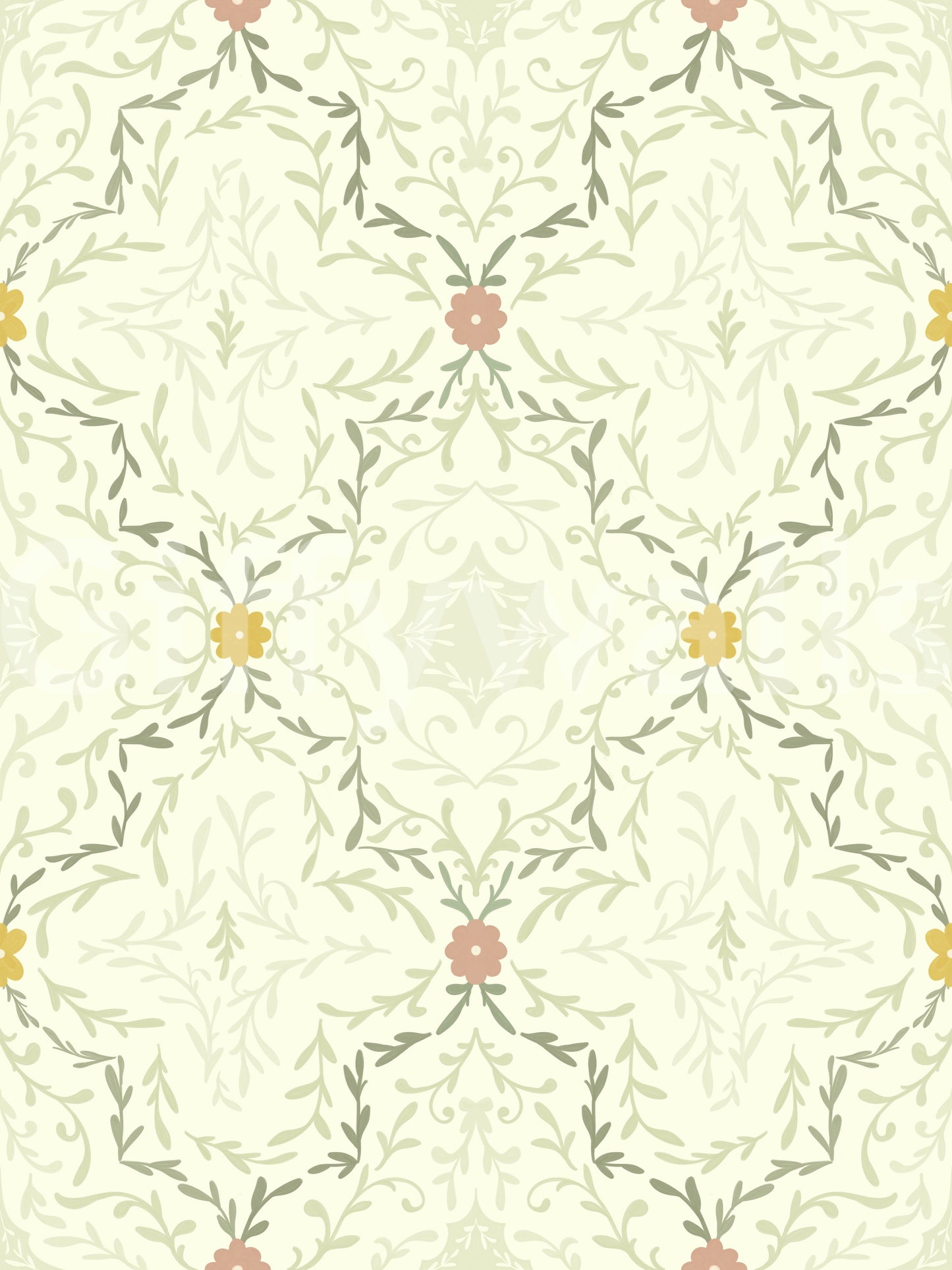 Floral Echo Wallpaper⁠