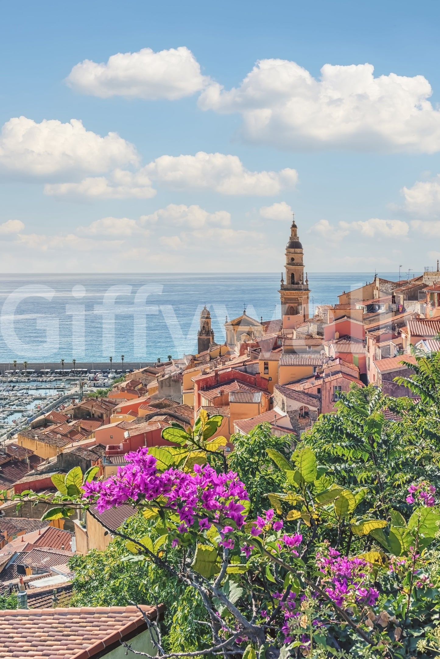 Mediterranean Vista Wall Mural