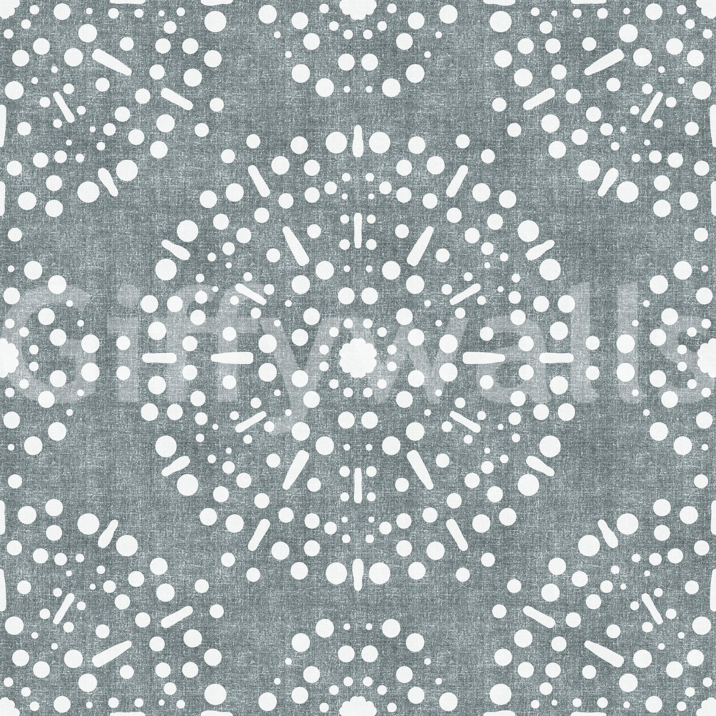 Boho Fireworks Grunge Calming Blue Wallpaper⁠