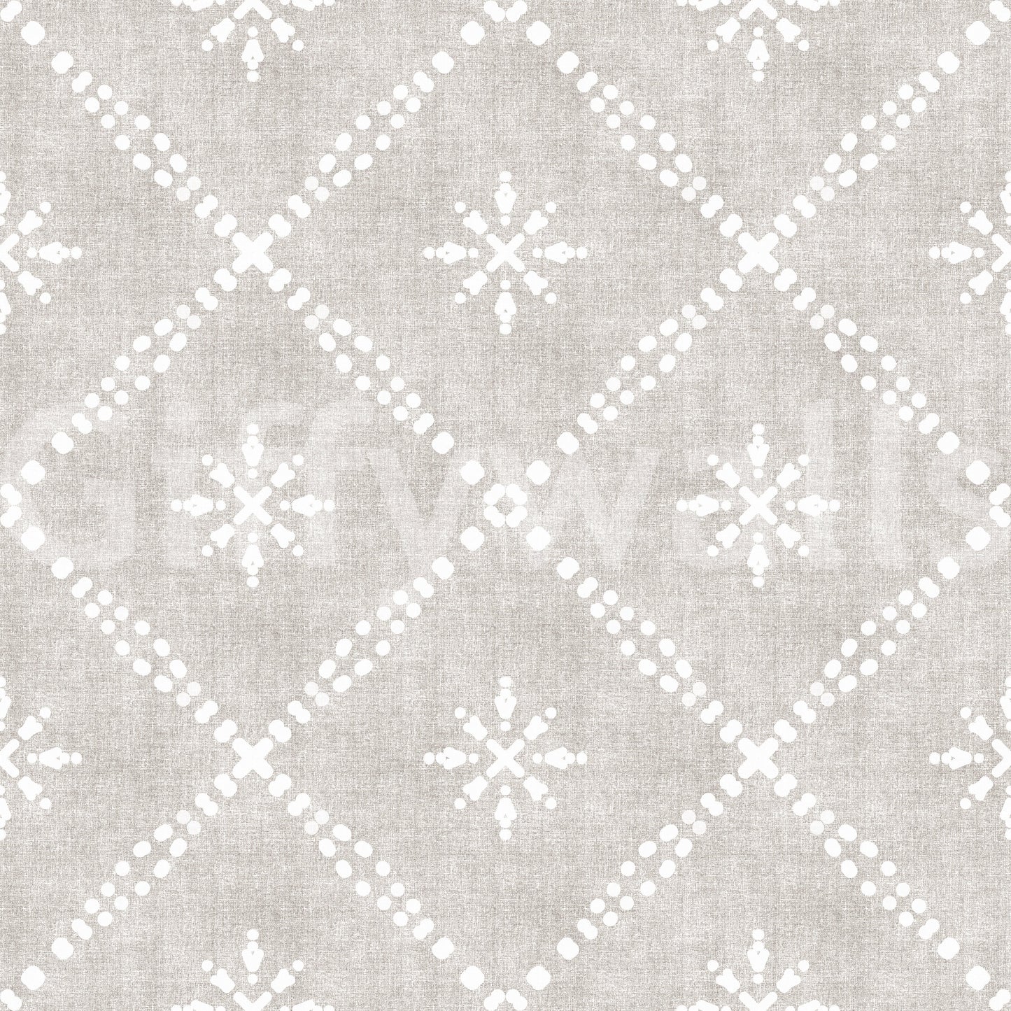 Boho Dotted Lattice Grunge Neutral Wallpaper⁠