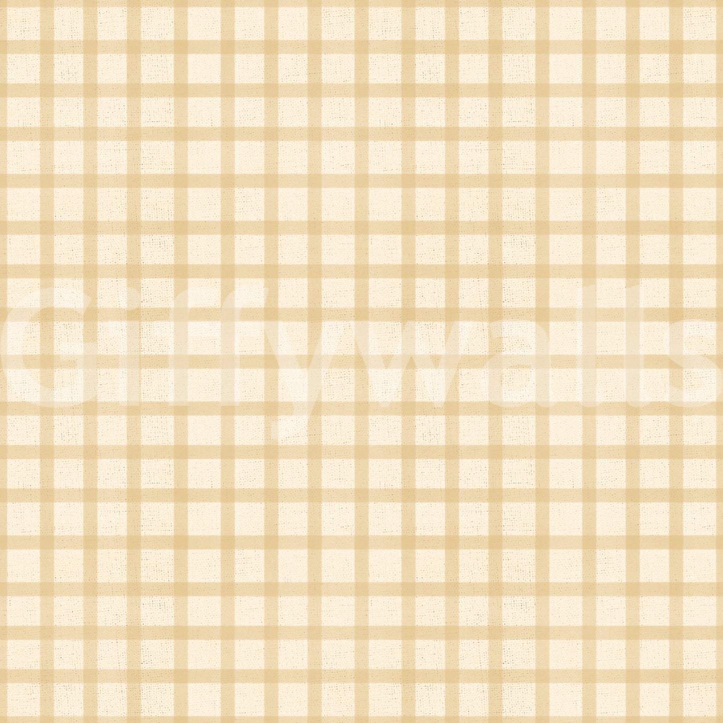 Elegant grid pattern wallpaper with gingham lines and soft canvas texture