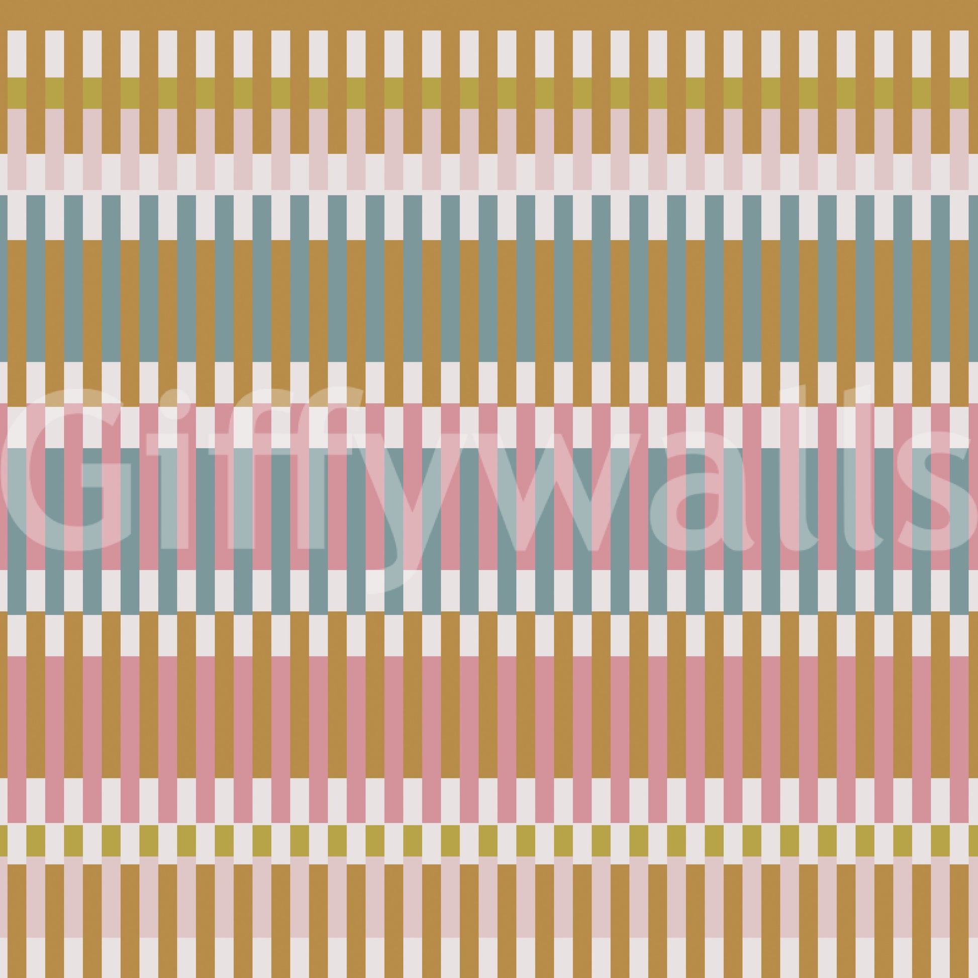 Abstract Retro wallpaper with consistent stripe arrangement