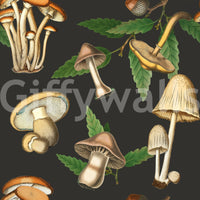 Archival woodland illustration gives Vintage Forest wallpaper a refined look