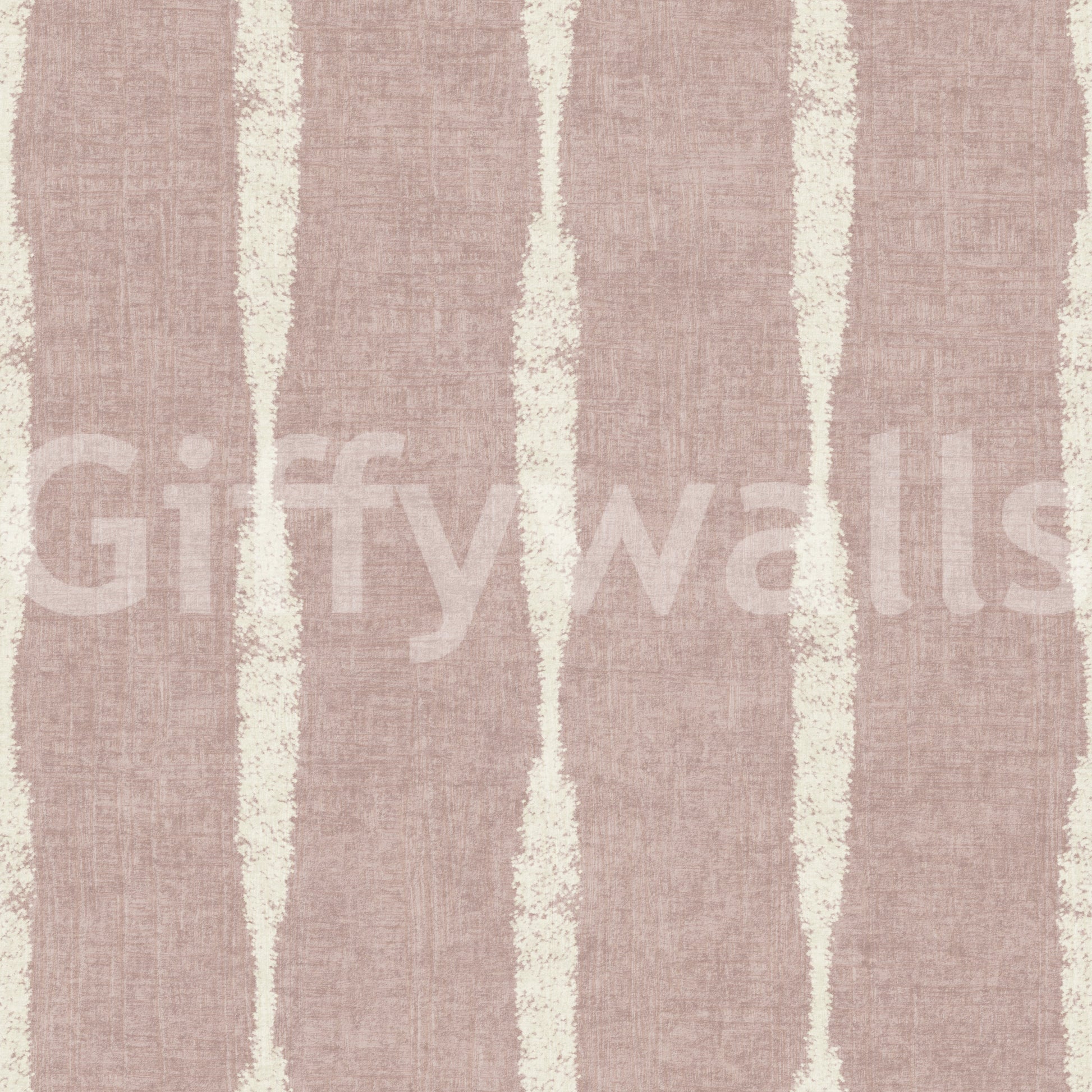 Gentle rustic patterns featured across the nude pink distressed wallpaper.