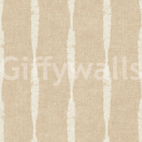 Woven fabric background details on a textured Stripes wallpaper.
