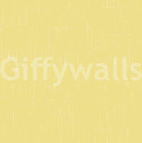 Plain textured wallpaper featuring pale yellow tone and fine linear marks