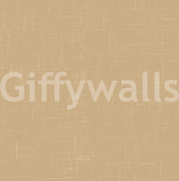 Linen texture wallpaper with warm taupe shading and balanced detail