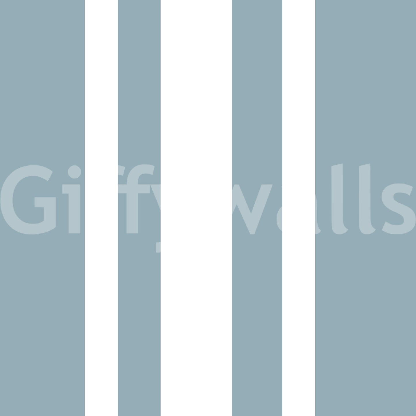Blue Grey Vertical Stripe Wallpaper with soft colour and clean spacing