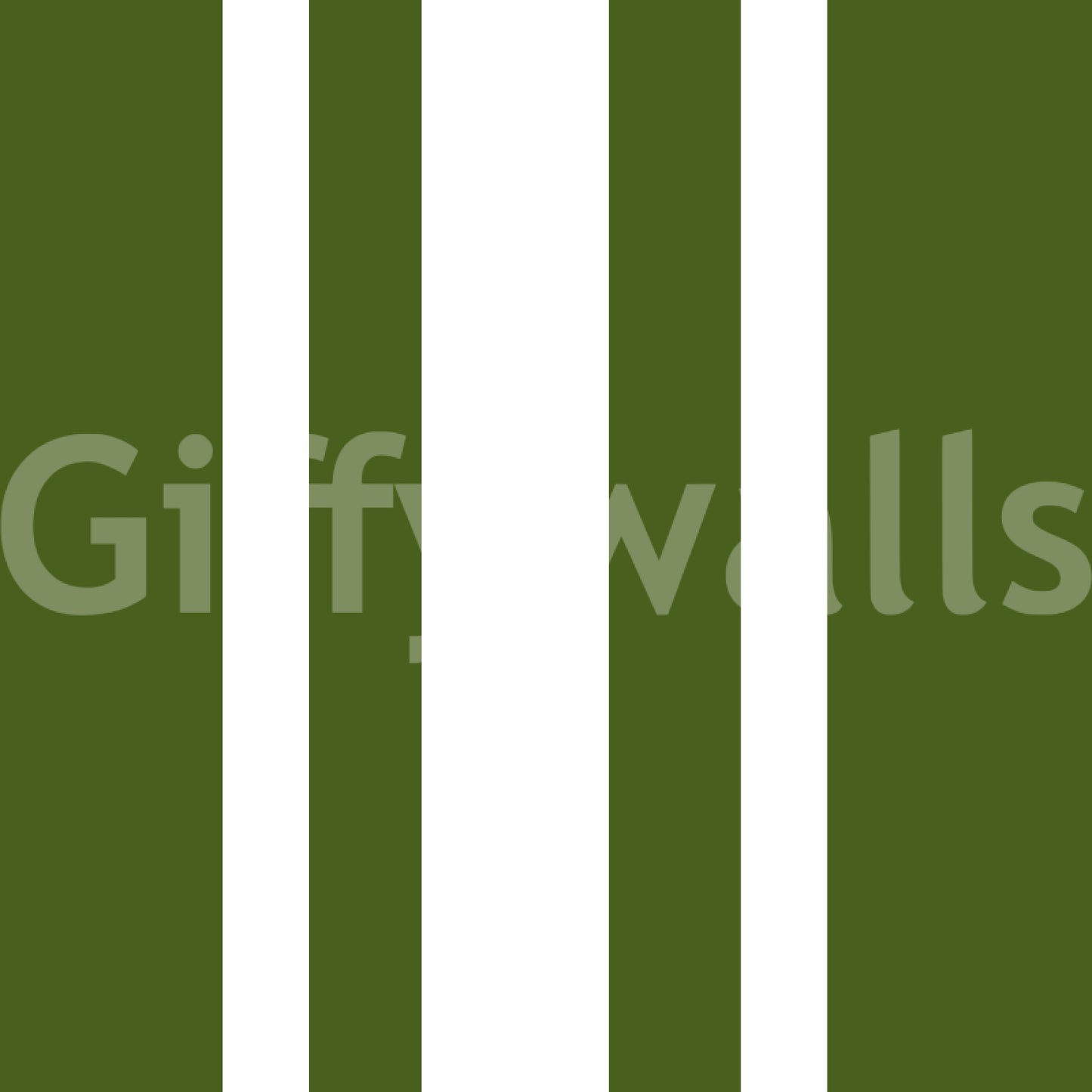Decorative wallpaper featuring olive stripes and rustic farmhouse appeal