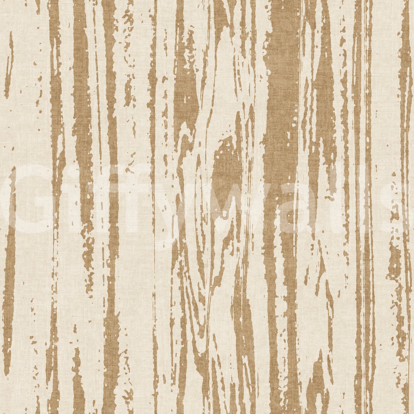 Modern Abstract Woodgrain Organic Lines Birch Beige Wallpaper⁠