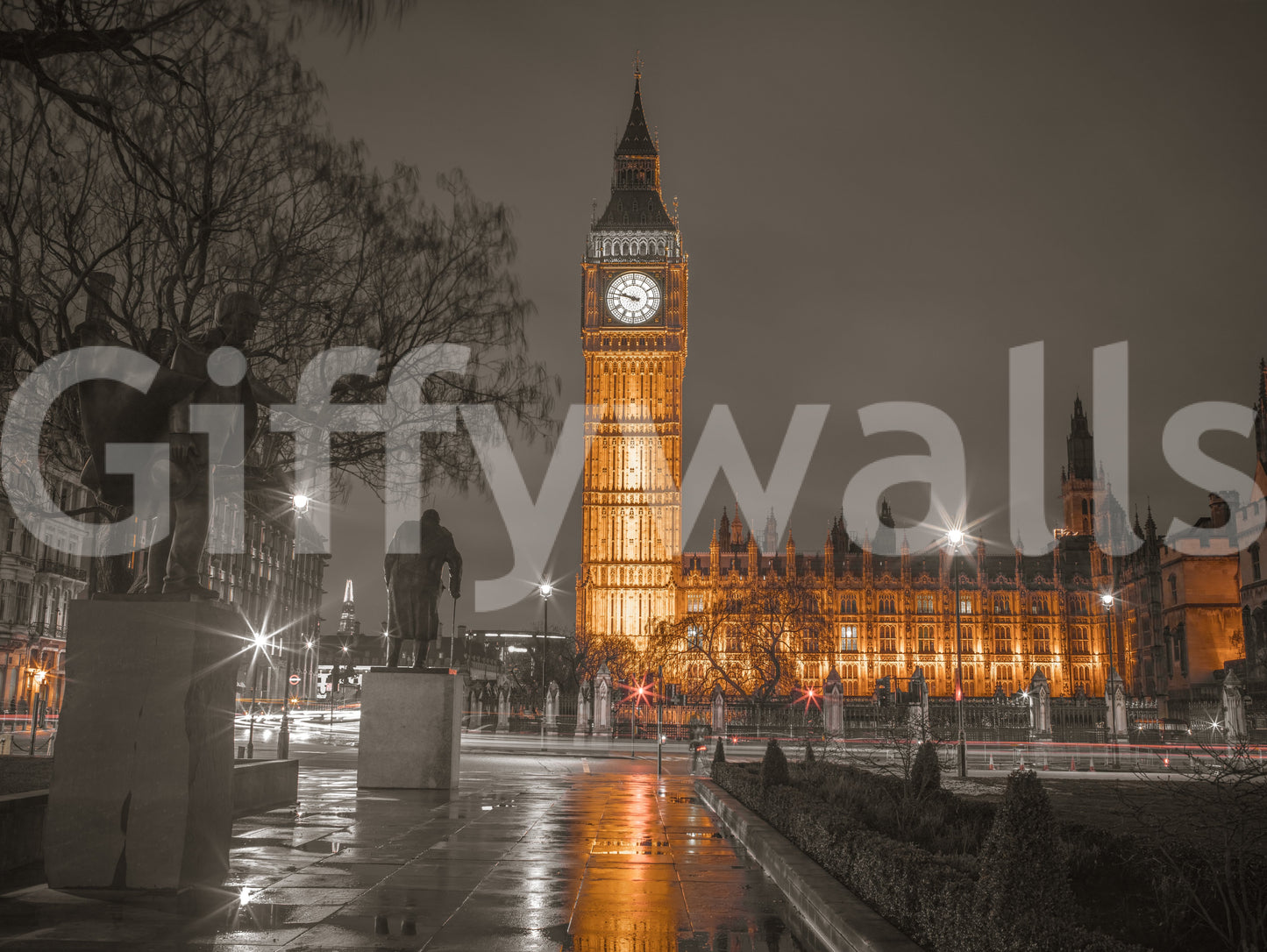 Westminster Ember Glow Wall Mural