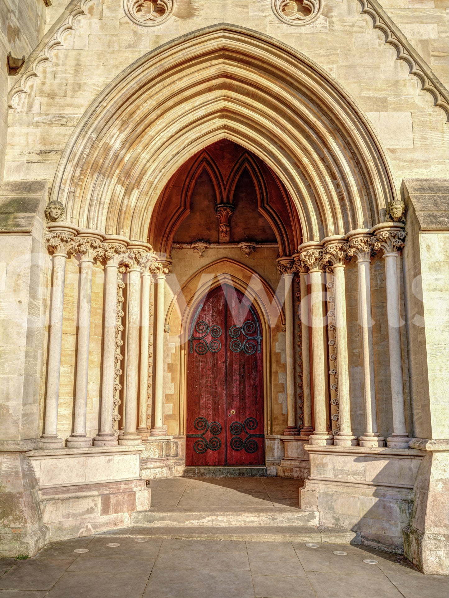 Gothic Entryway Grandeur Wall Mural