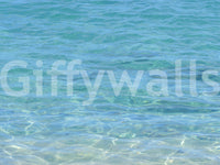 Aqua Serenity wall mural featuring calm flowing water effects
