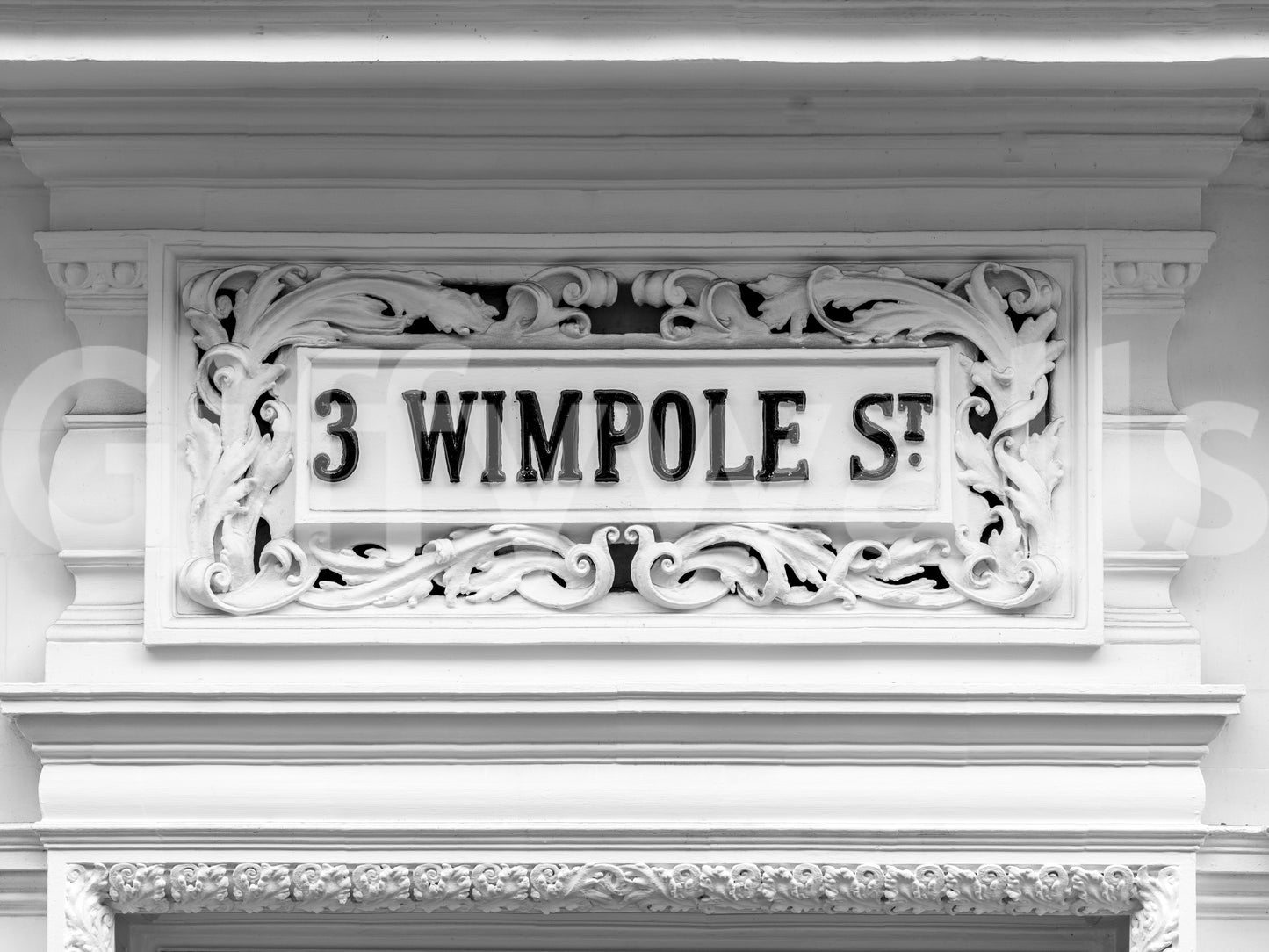 Wimpole Street Grandeur Wall Mural