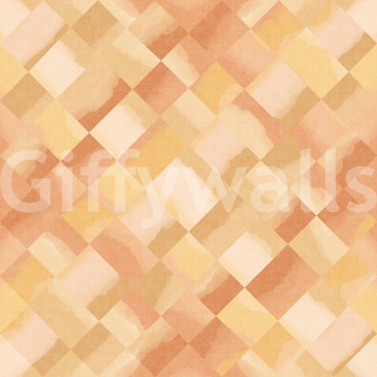 Relax Sunny Painted Checker Mural Wall Mural