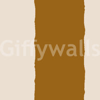 Cinnamon Brown Stripe Wallpaper Grandmillennial Wallpaper⁠